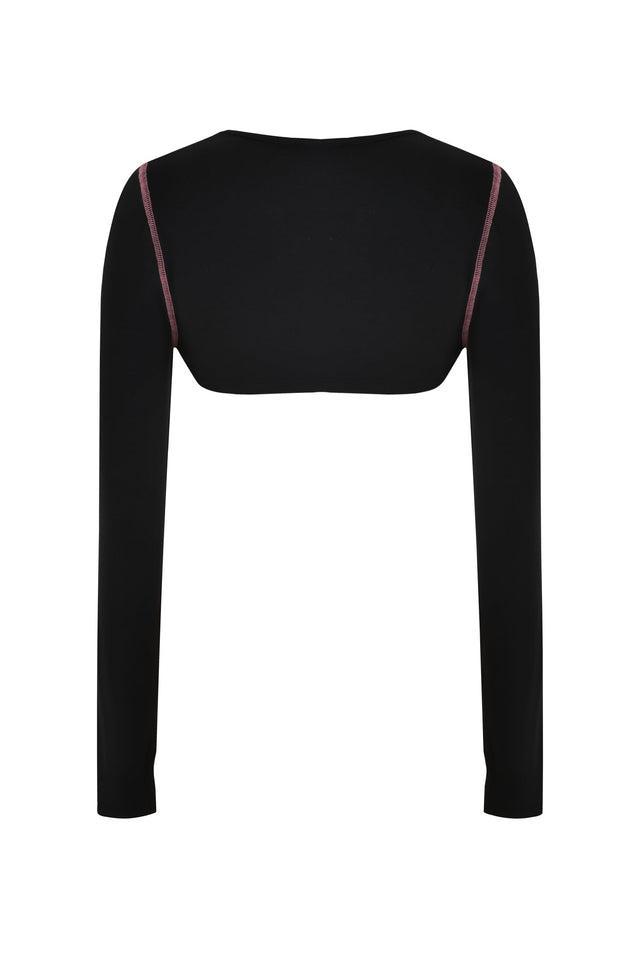 BLARE SHRUG - BLACK Product Image