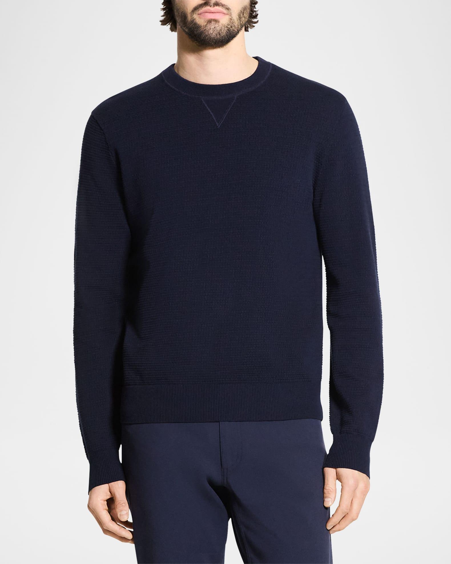 Men's Riland Cable-Knit Crewneck Sweater Product Image