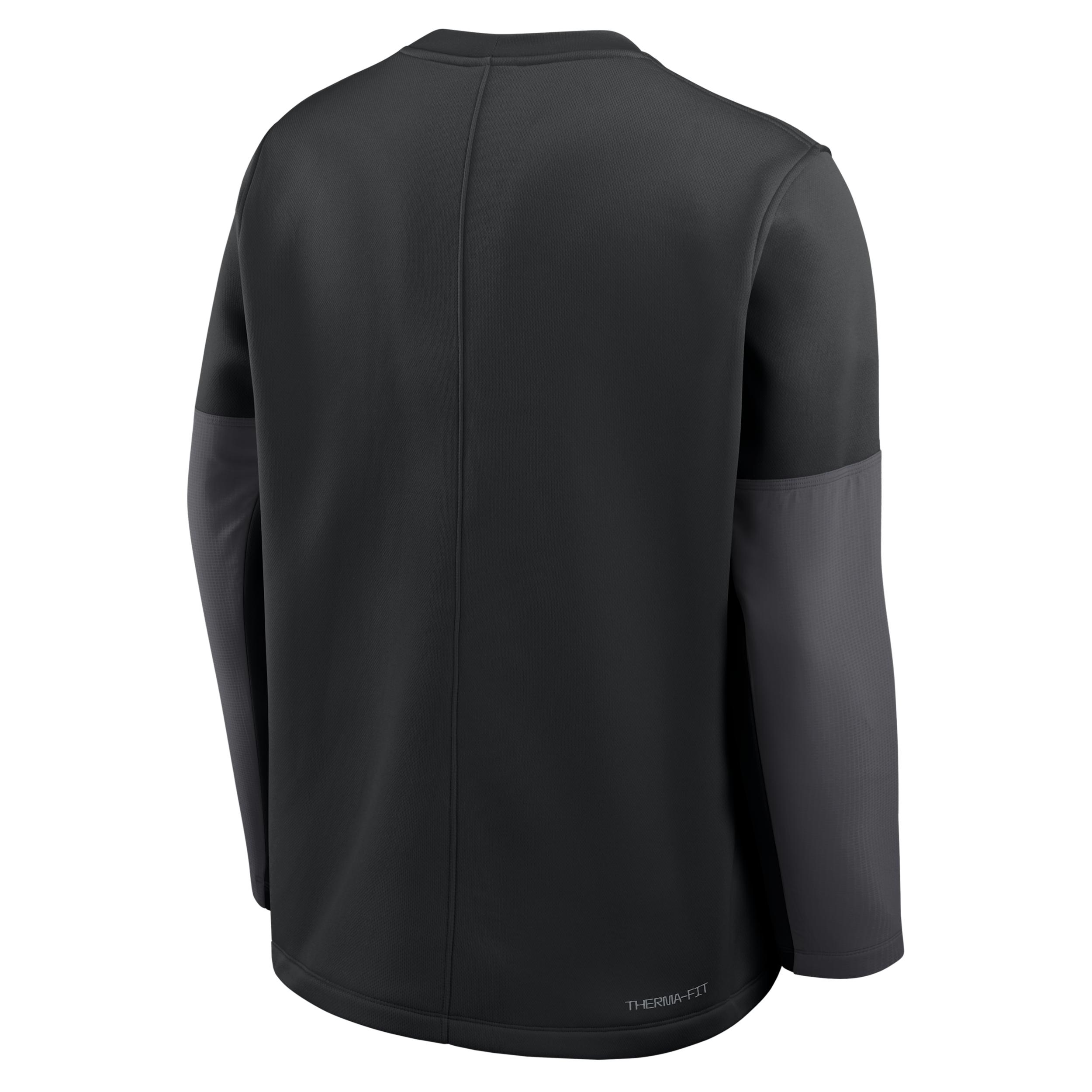 Ohio State Sideline Coach Nike Mens Therma-FIT College Long-Sleeve T-Shirt | 03BR166NOH-6P4 Product Image
