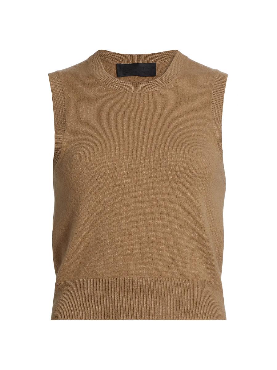 Womens May Cashmere Sweater Vest Product Image