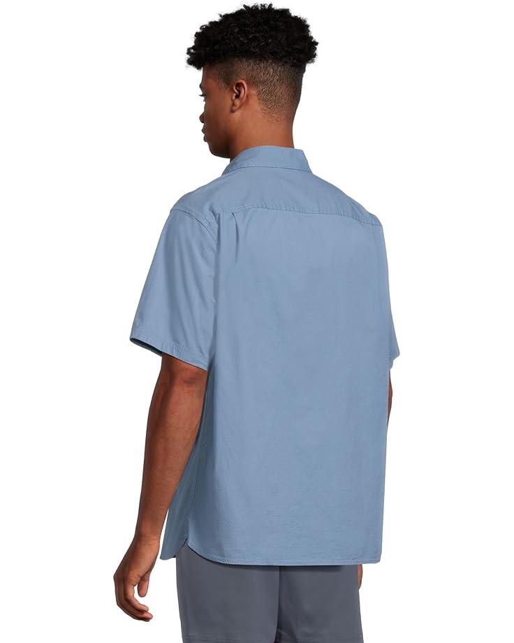 Lakewashed Performance Button Front Shirt Short Sleeve Traditional Fit Print Product Image