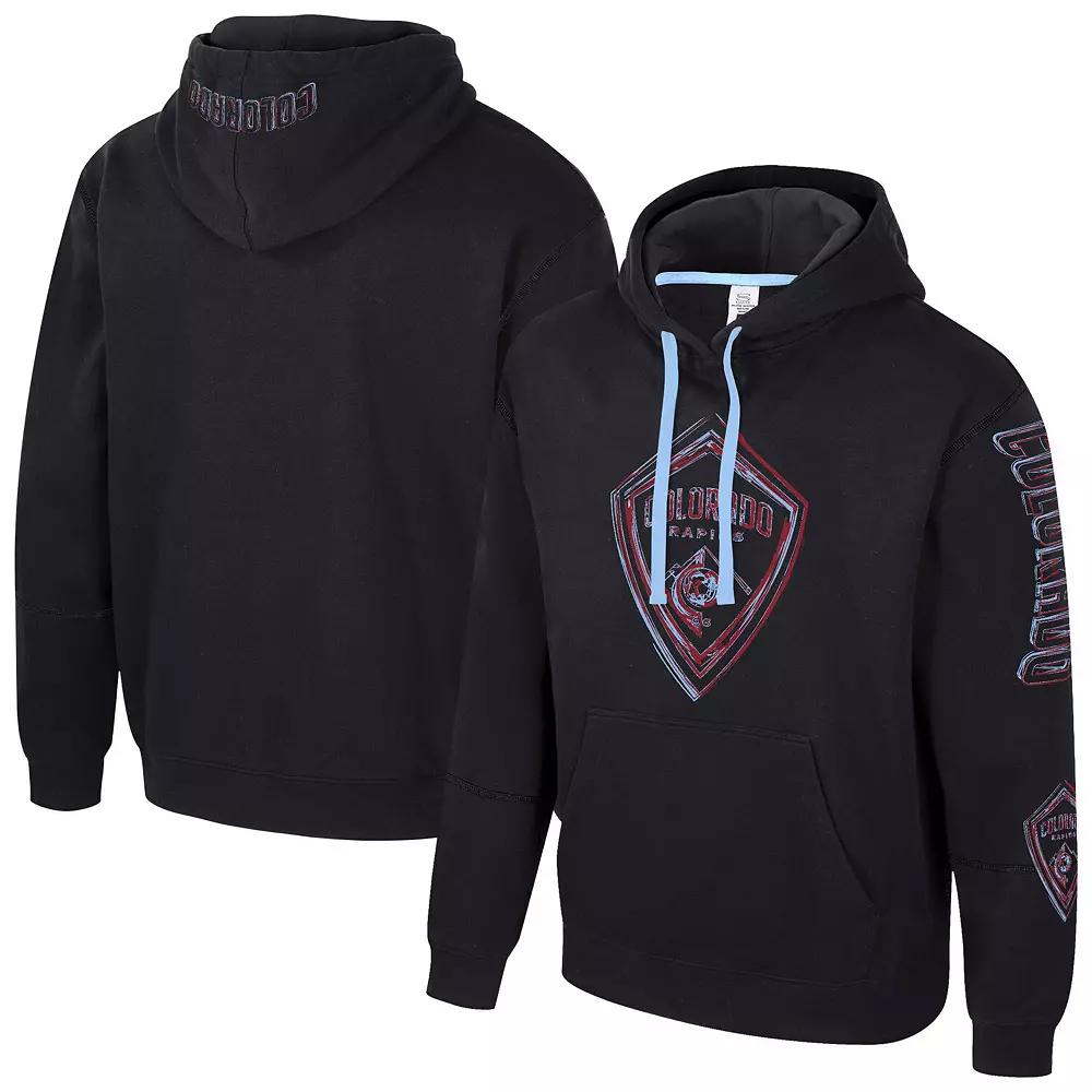 Men's Stadium Essentials Black Colorado Rapids Elementized Pullover Hoodie,  Product Image