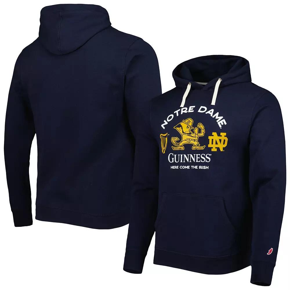 Men's League Collegiate Wear Navy Notre Dame Fighting Irish Guinness Stadium Pullover Hoodie, Size: Small, Blue Product Image