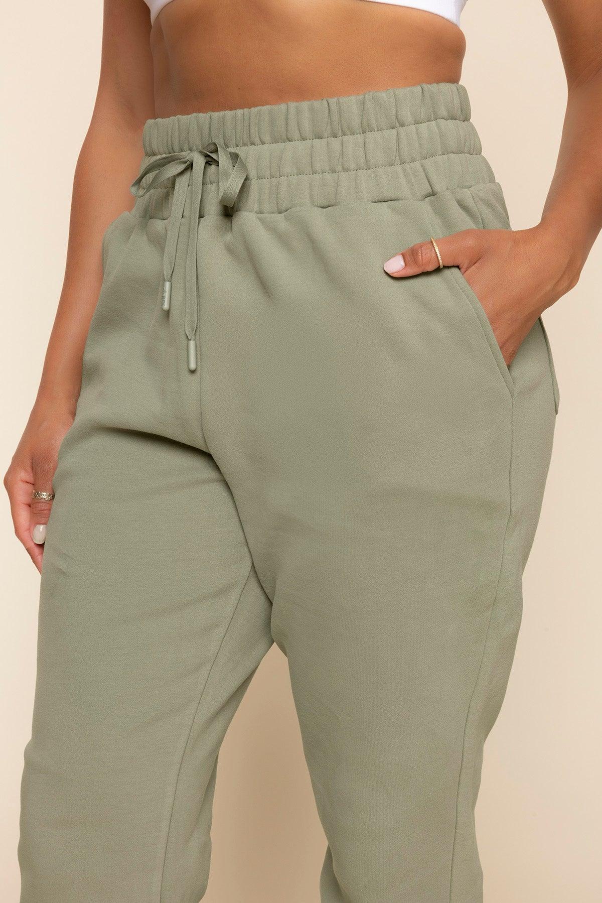Ooey Gooey Sweatpant - Light Sage Product Image
