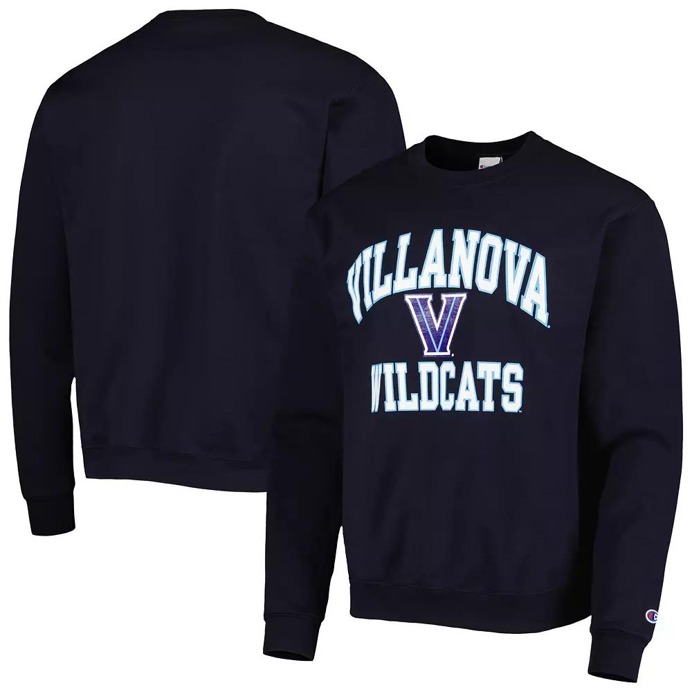 Men's Champion Navy Villanova Wildcats High Motor Pullover Sweatshirt,  Product Image