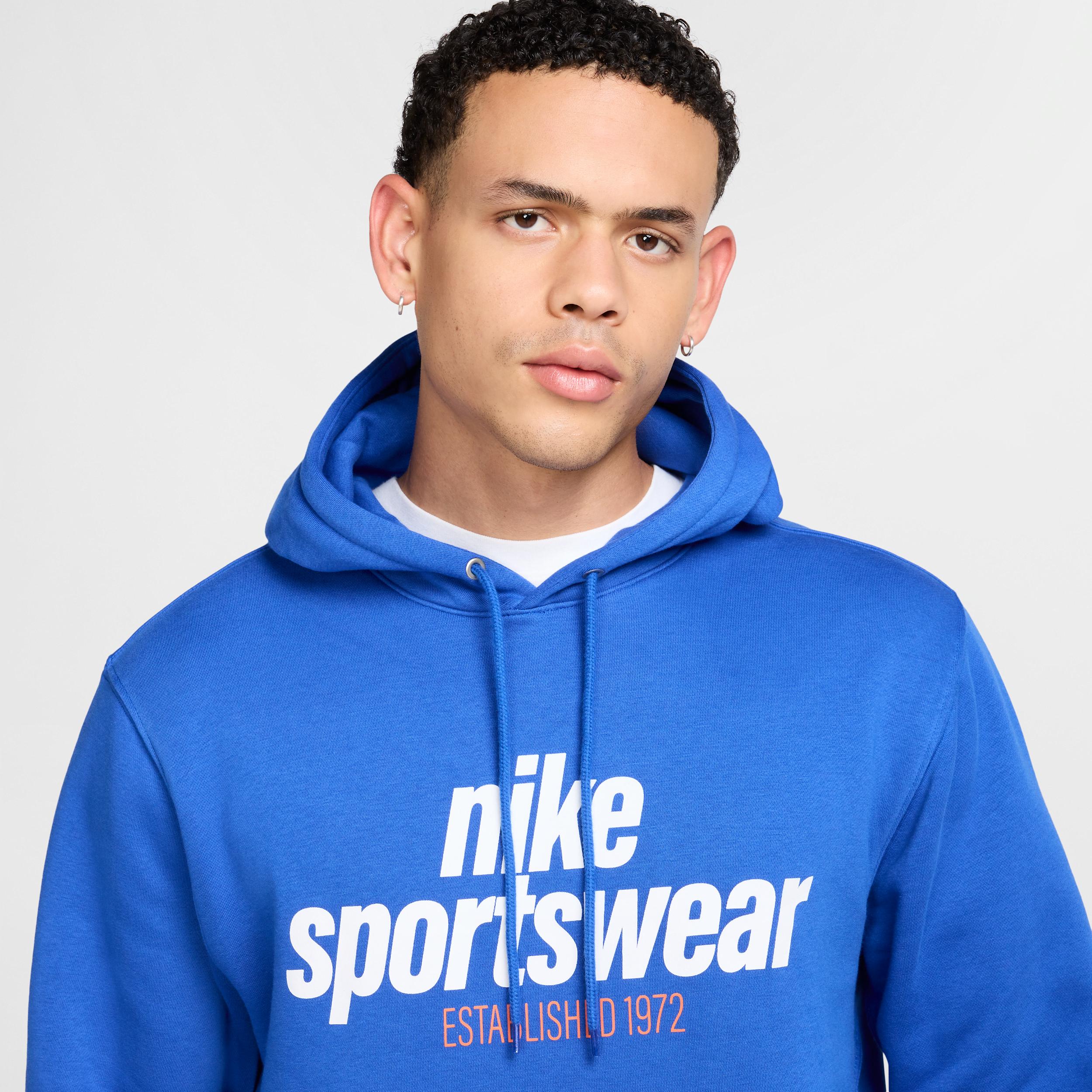 Nike Mens Club Fleece Pullover Hoodie | HJ2159-451 Product Image