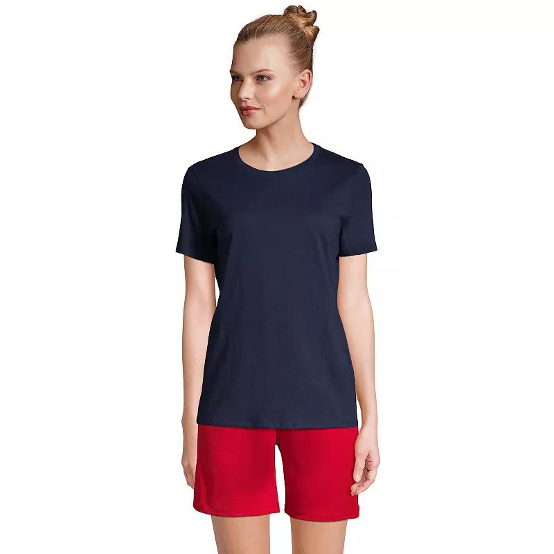 Women's Lands' End Short Sleeve Essential Tee,  Product Image