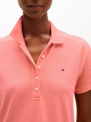 Stretch-Cotton Regular Fit Polo Dress Product Image