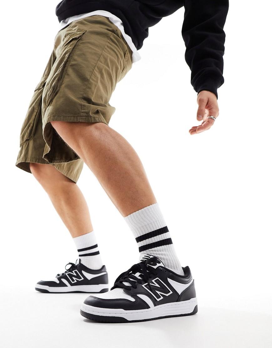 New Balance Mens New Balance 480 Low - Mens Basketball Shoes New Spruce/Orange Product Image