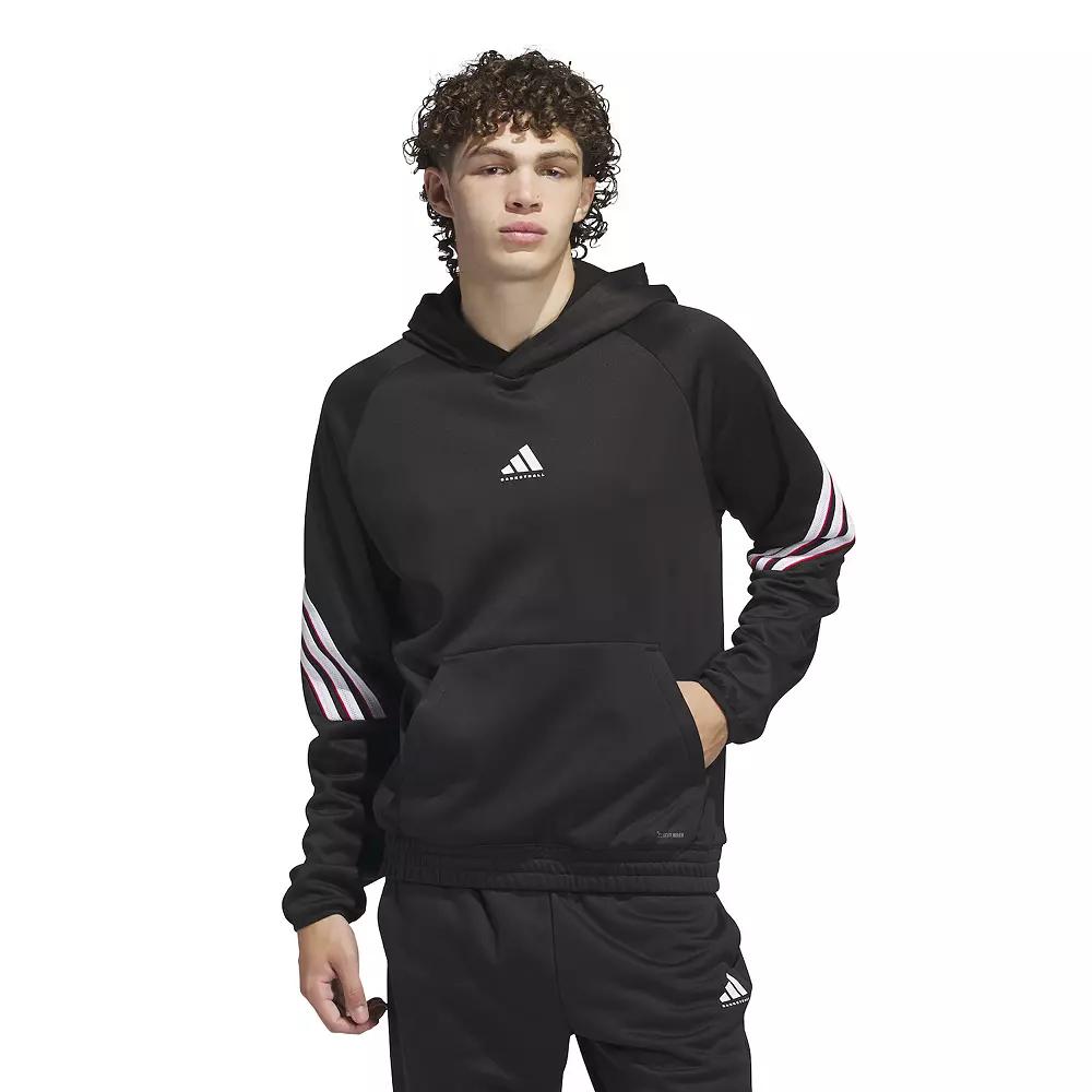Men's adidas Select Foundation Fleece Basketball Hoodie,  Product Image