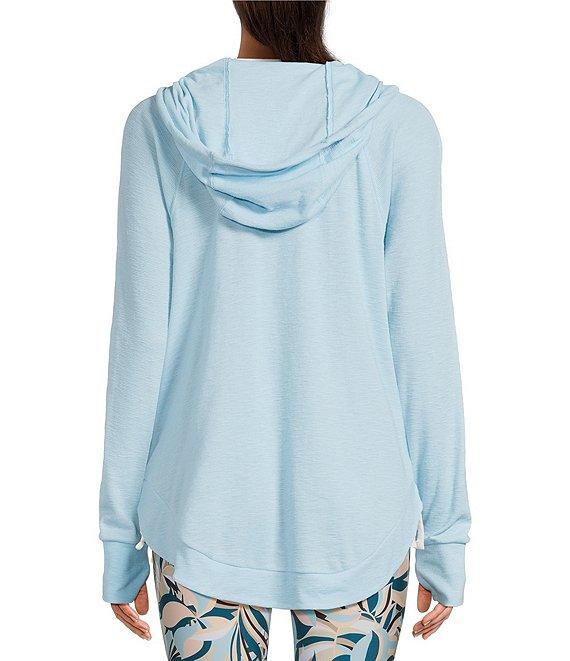 Kinesis Long Sleeve Zip Front Thumb Hole Hoodie Product Image