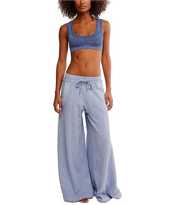 Free People Wait A Minute Wide Leg Lounge Pants Product Image