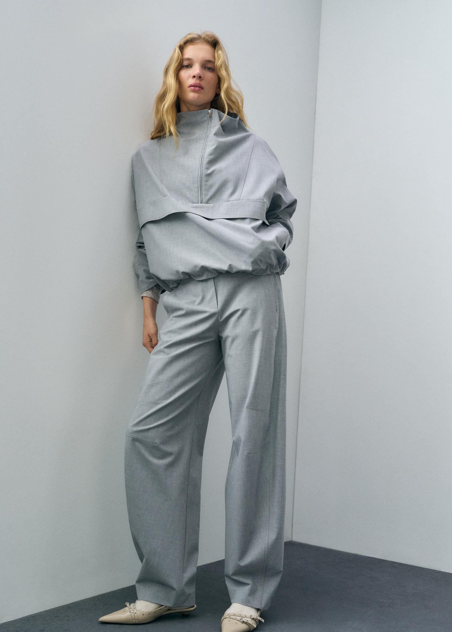 Drawstring jogger pants - Women | MANGO USA Product Image