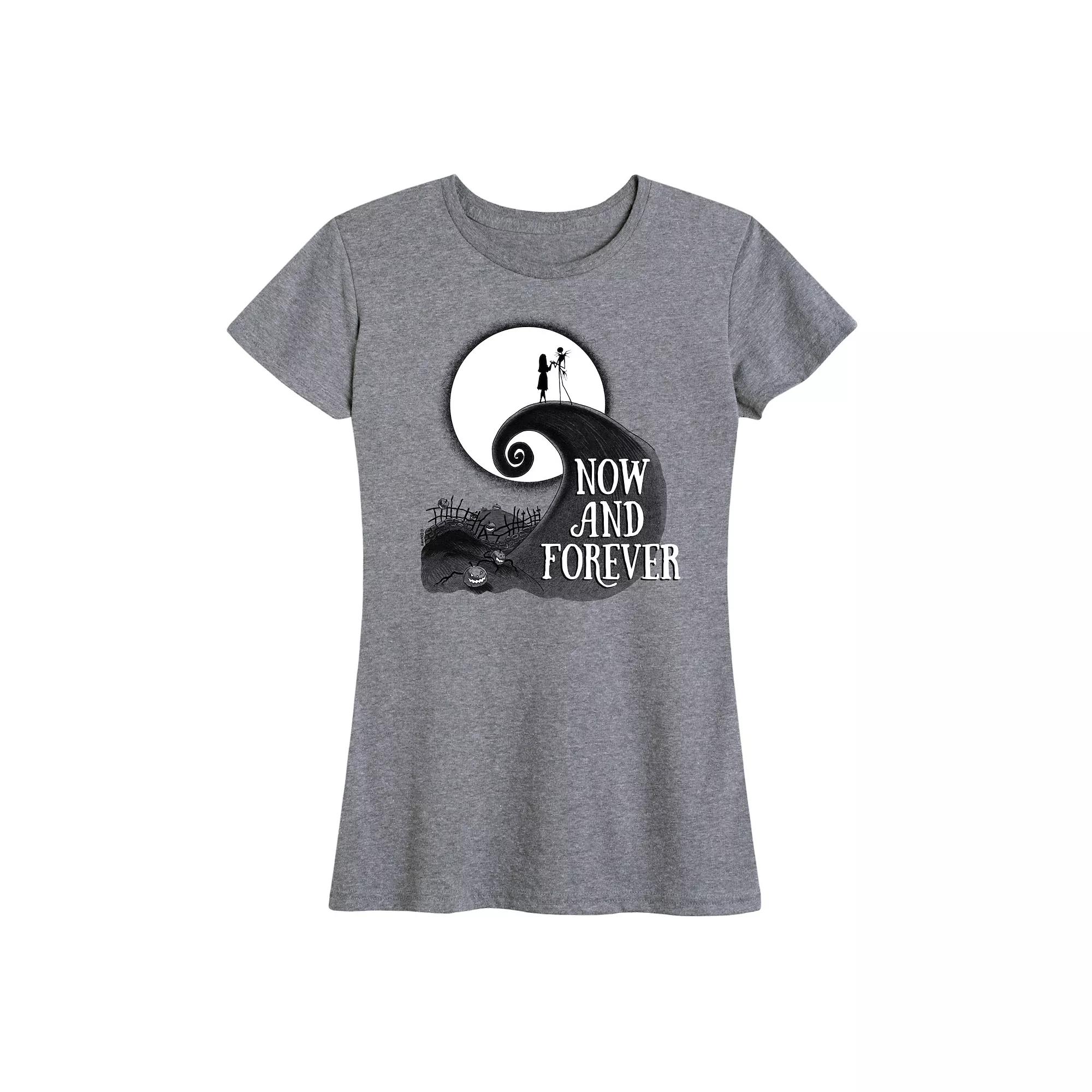 Disney's The Nightmare Before Christmas Women's Now And Forever Graphic Tee,  Product Image