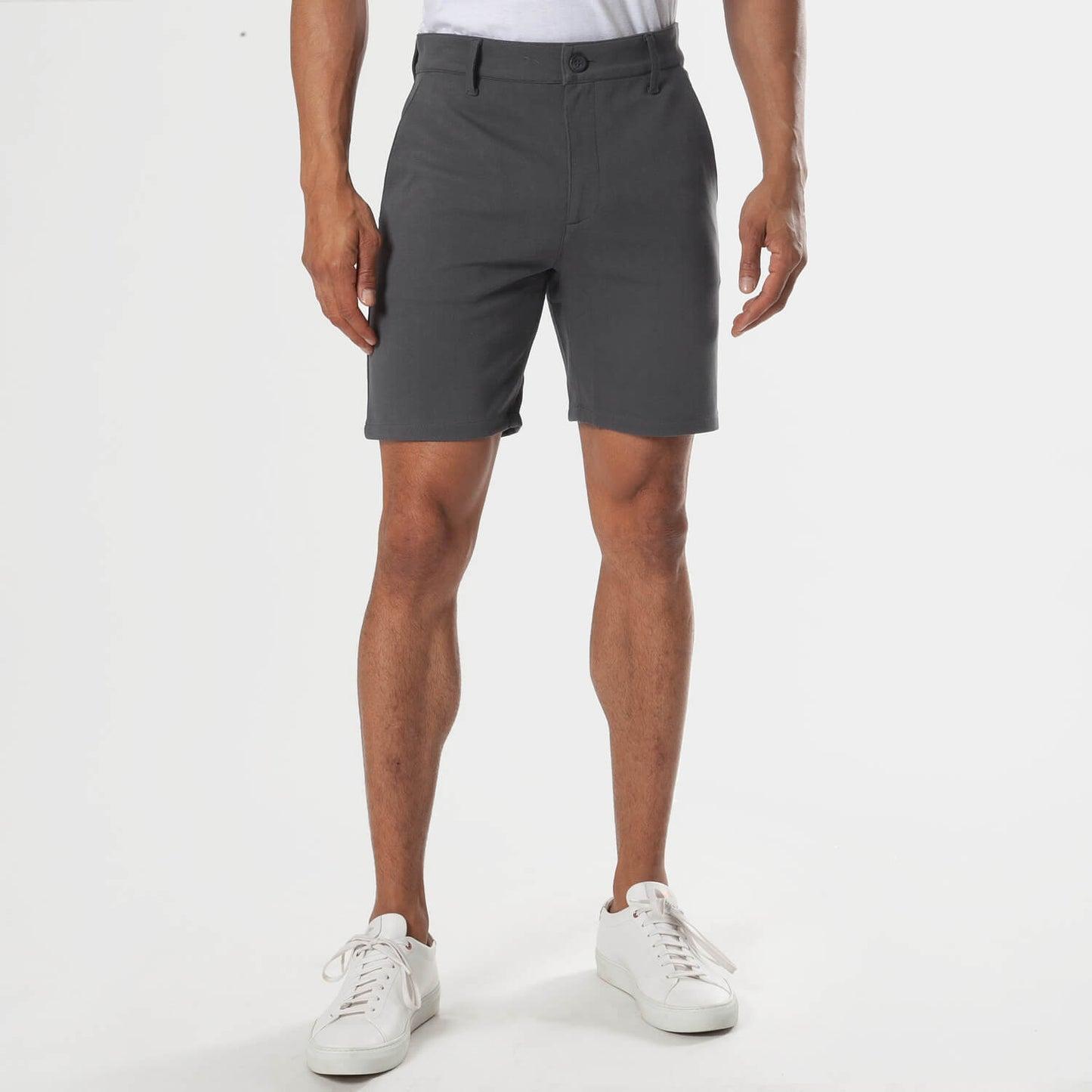 7" Carbon Comfort Knit Chino Shorts Product Image