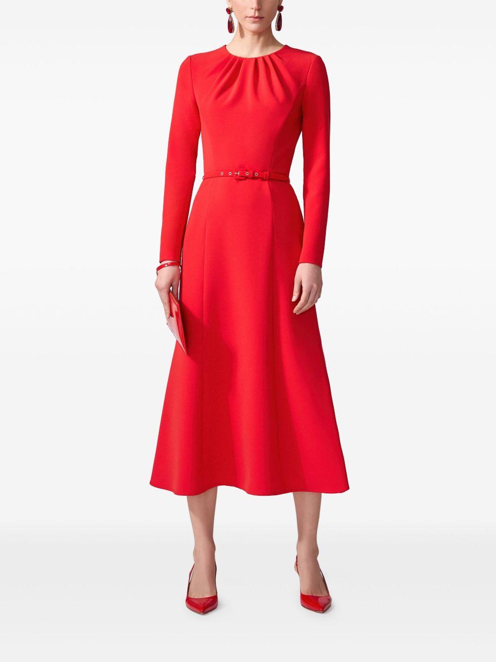belted midi dress Product Image