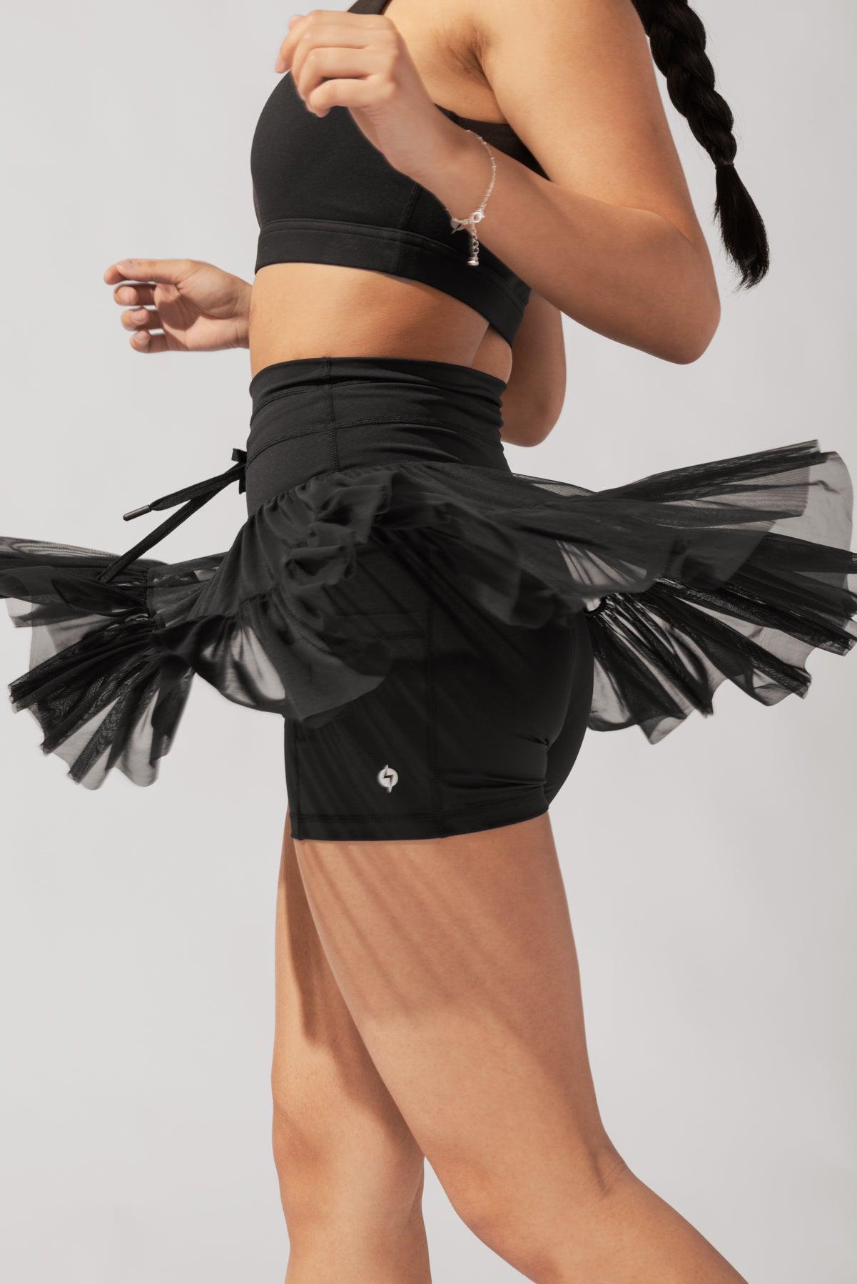 Pirouette Skort - Peppercorn Product Image