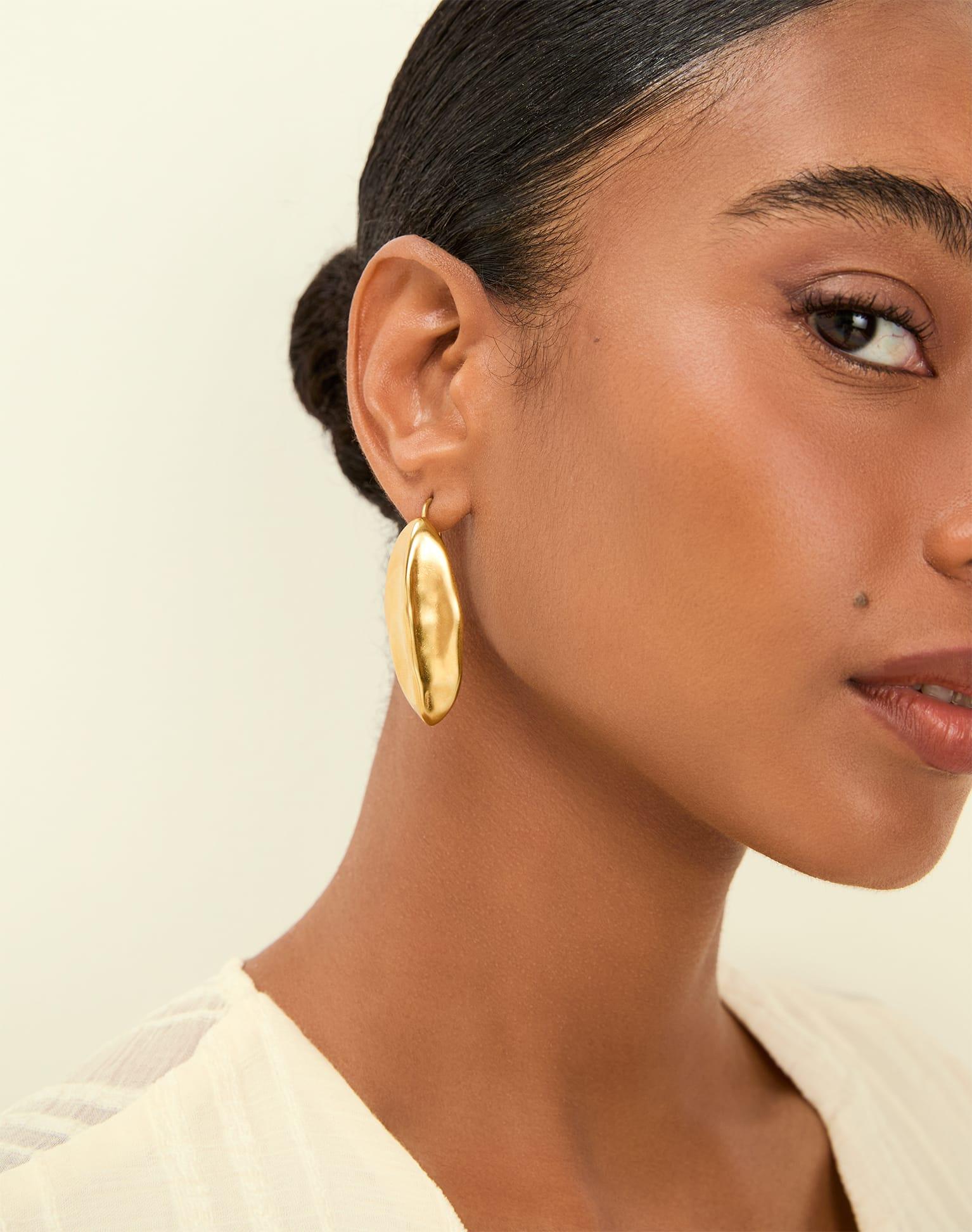 Caroline Earrings - Gold Product Image