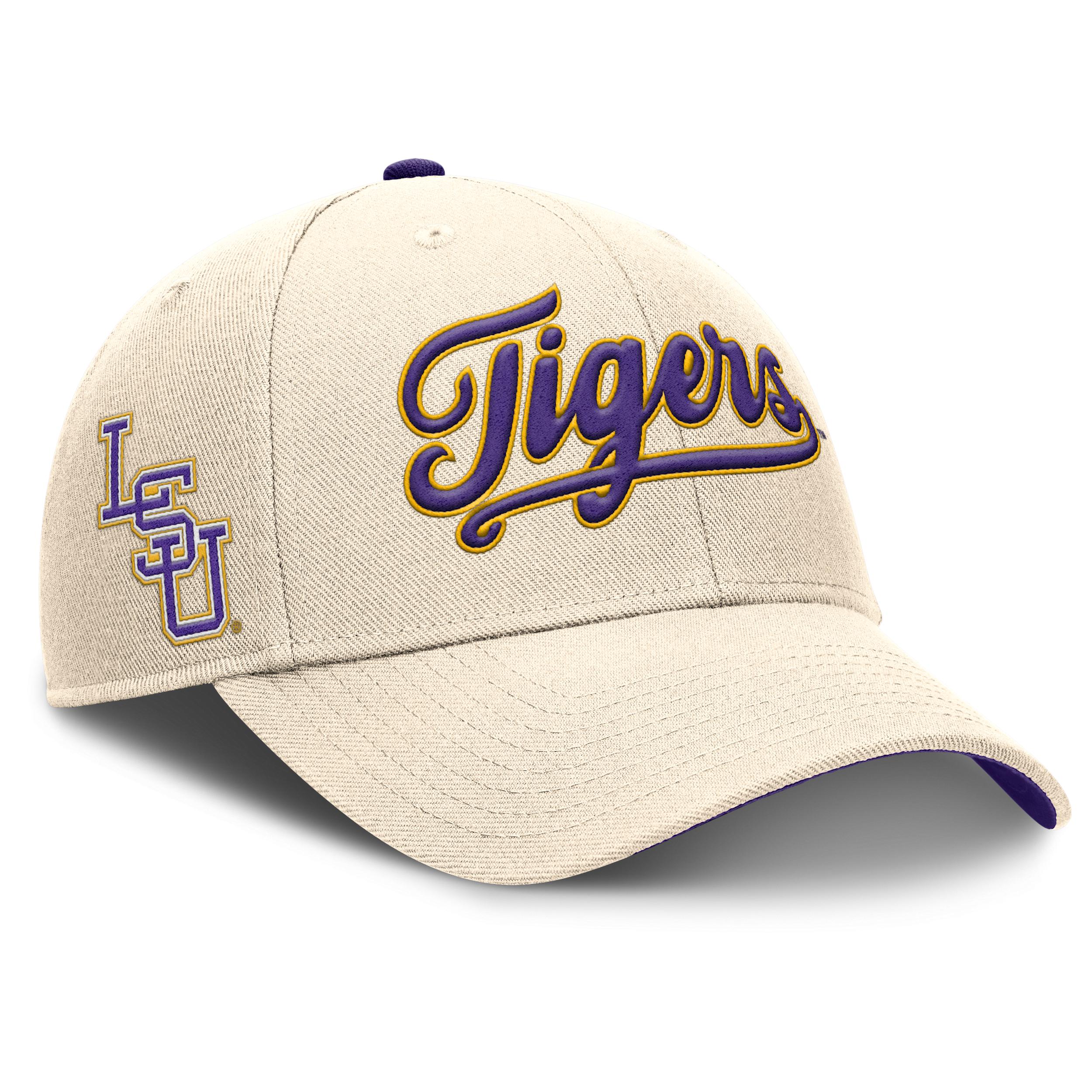 LSU Tigers Primetime Rise Nike Men's College Adjustable Hat Product Image