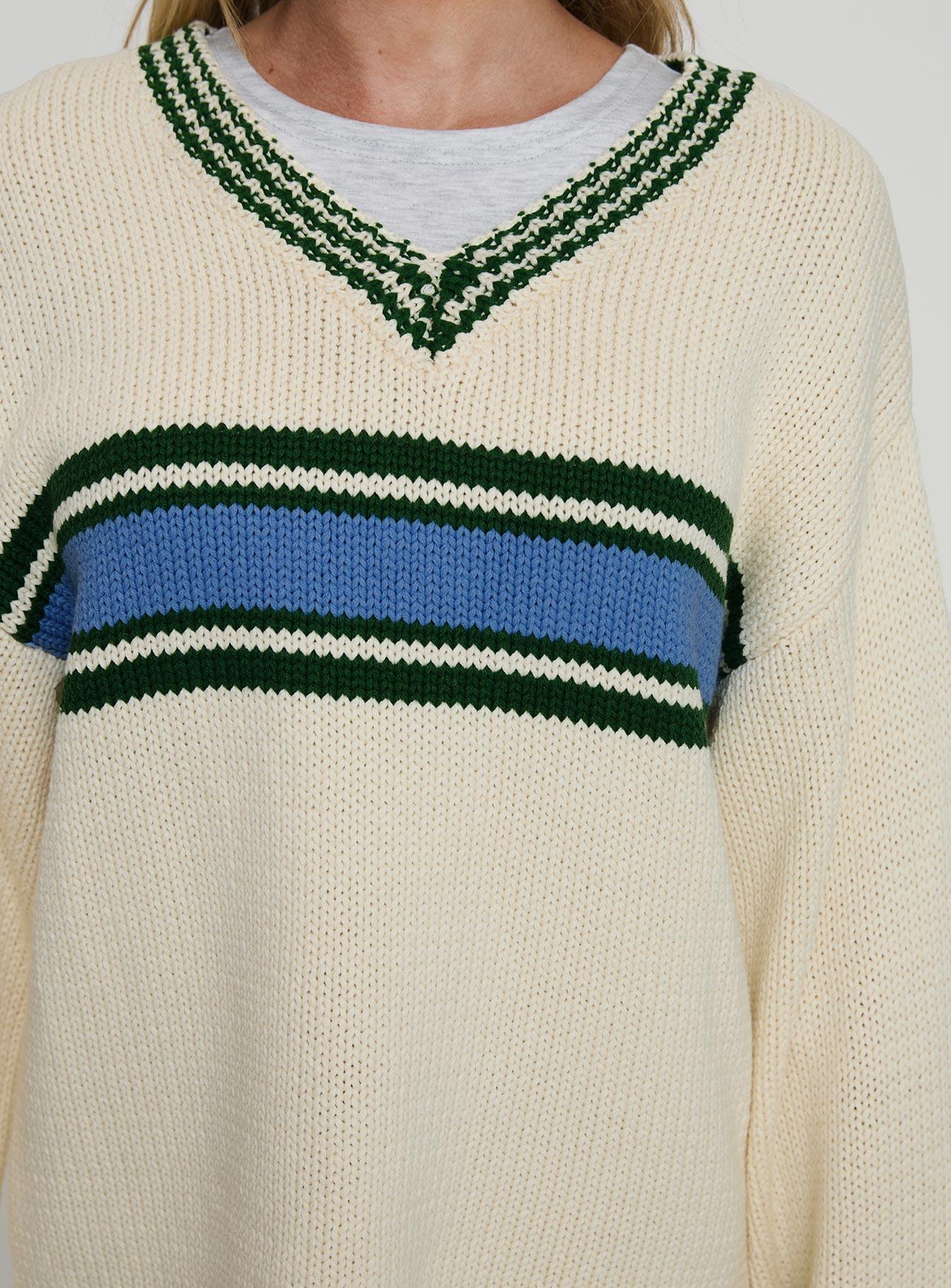 Old Sport Knit Sweater Multi Product Image
