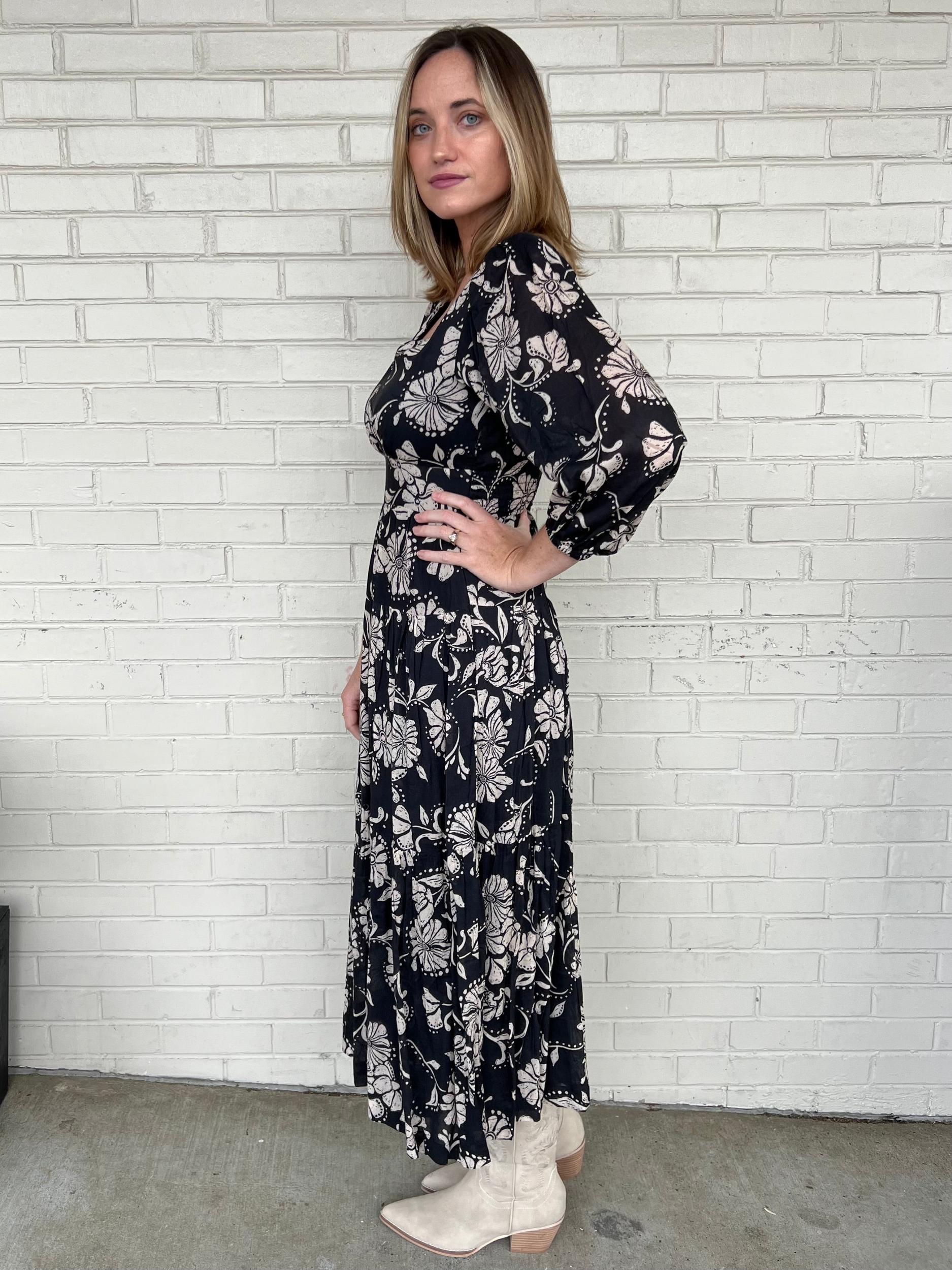 [Z Supply] Adelina Floral Midi Dress Product Image