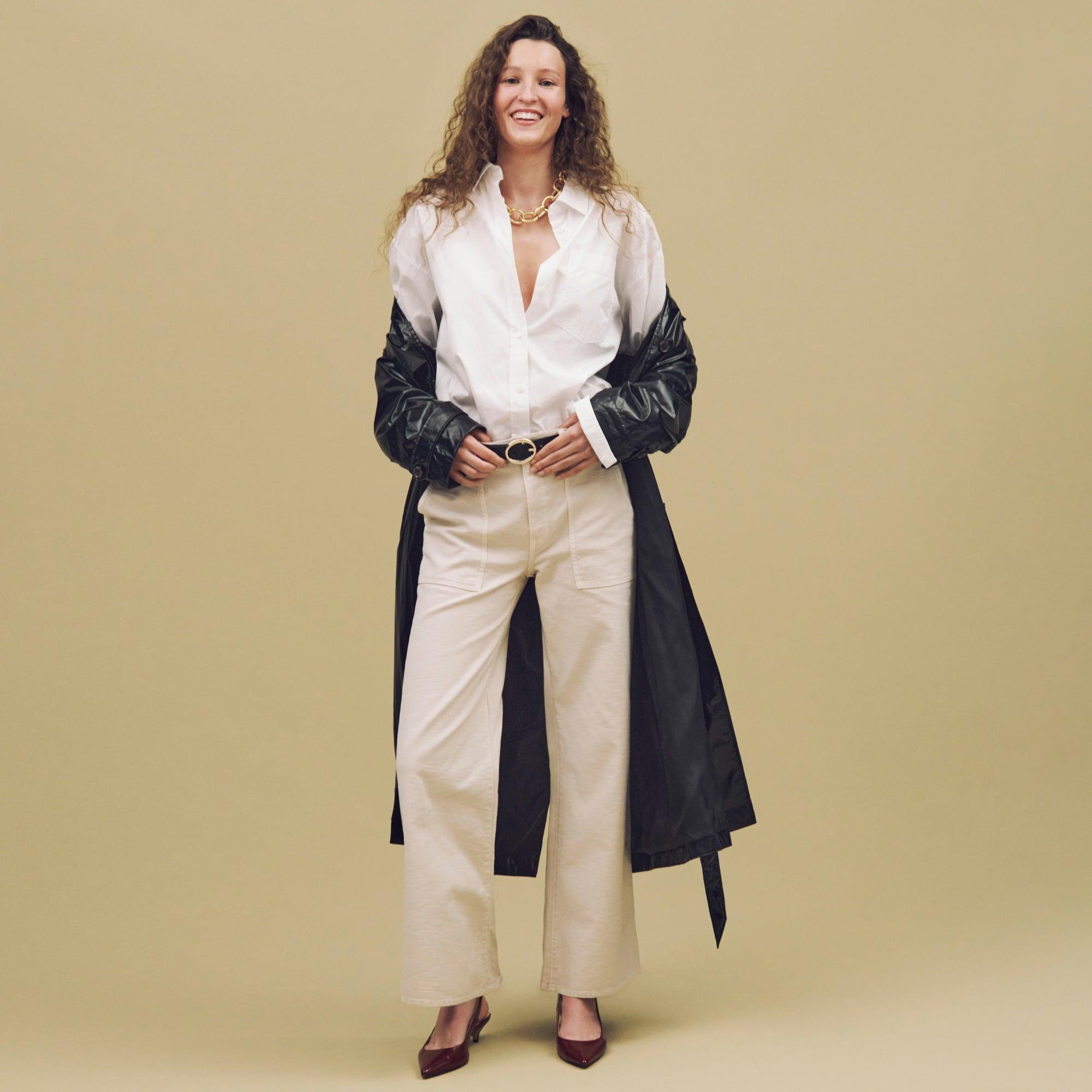 Camp-pocket wide-leg pant Product Image