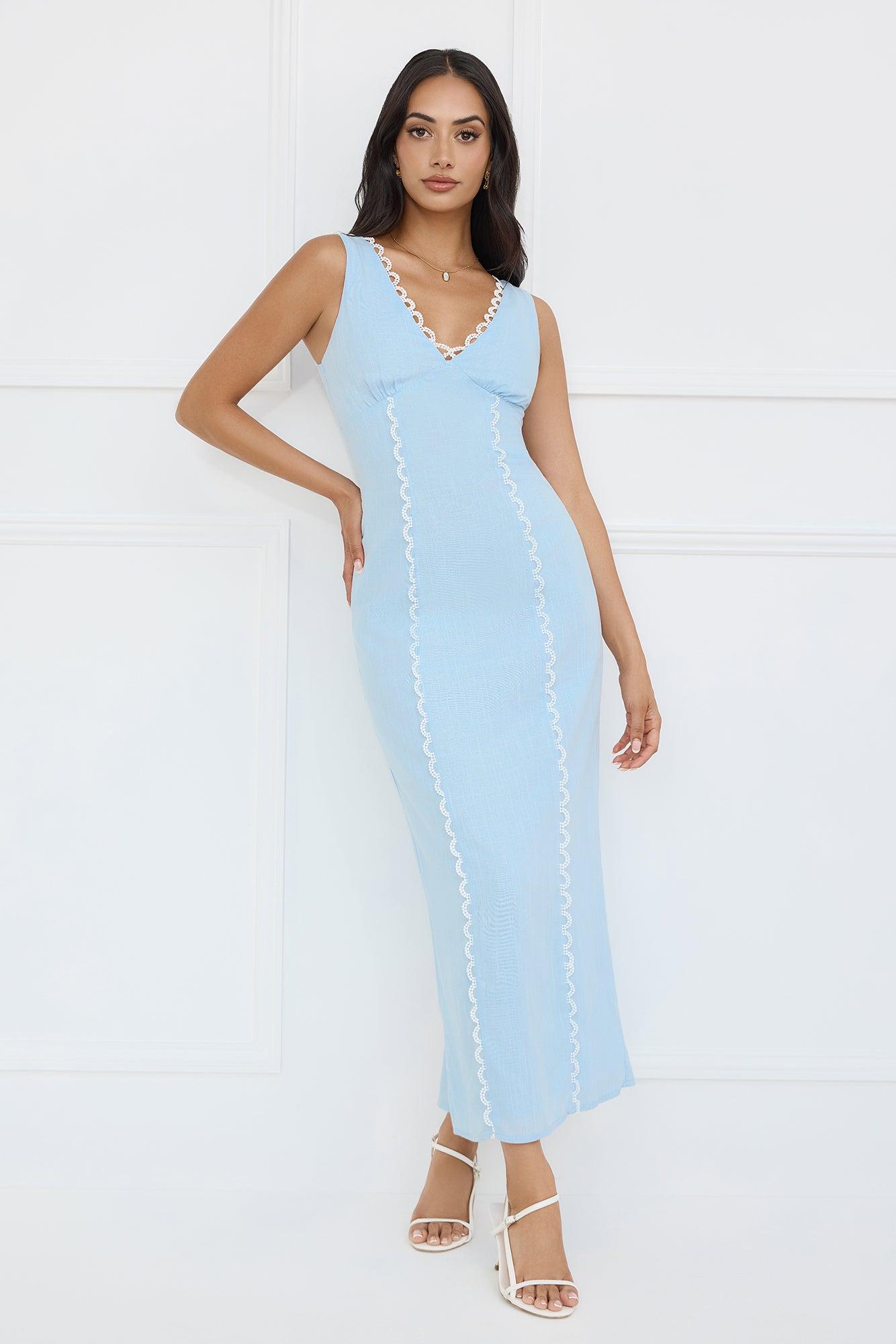 Stargaze Maxi Dress Blue Product Image