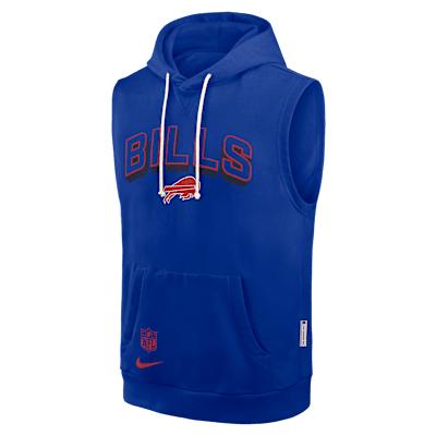 New York Jets Sideline Nike Mens Dri-FIT NFL Sleeveless Pullover Hoodie | 03B400A72-B27 Product Image