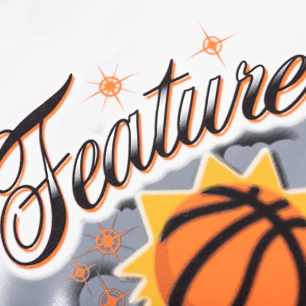 FEATURE x Phoenix Suns Airbrush Tee - White Male Product Image