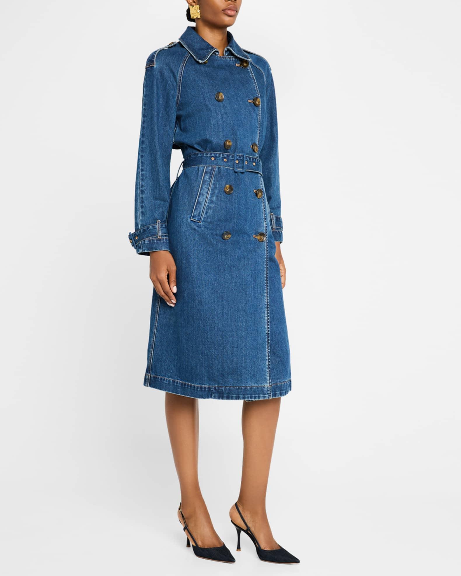 Zuma Denim Trench Coat Product Image