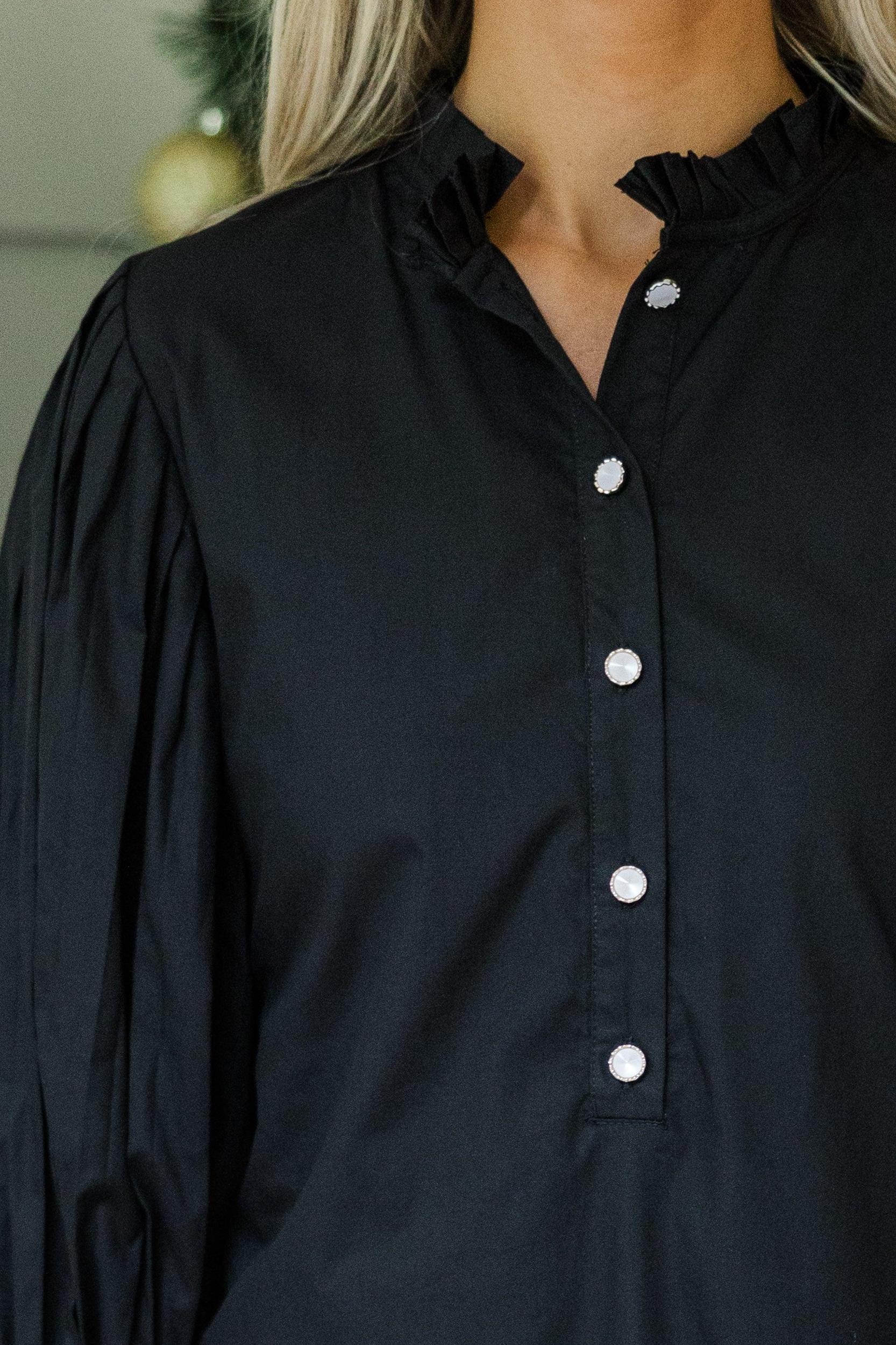 Under The Stars Black Tie Back Dress Female Product Image