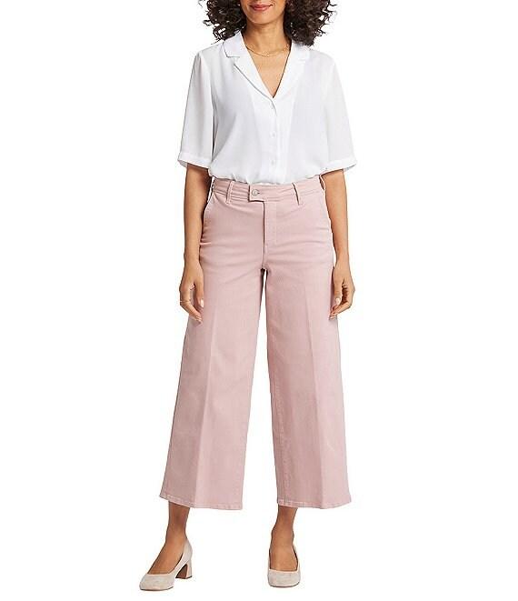 NYDJ Mona High Rise Wide Leg Ankle Trouser Jeans Product Image