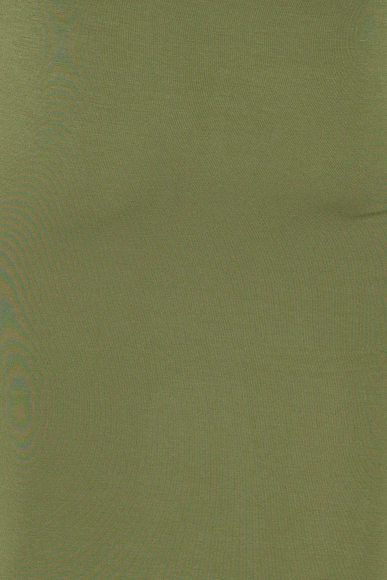 She Owns It Maxi Skirt Khaki Product Image