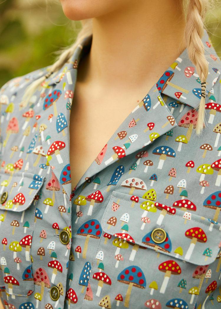 Mushroom About Town Jumpsuit Product Image