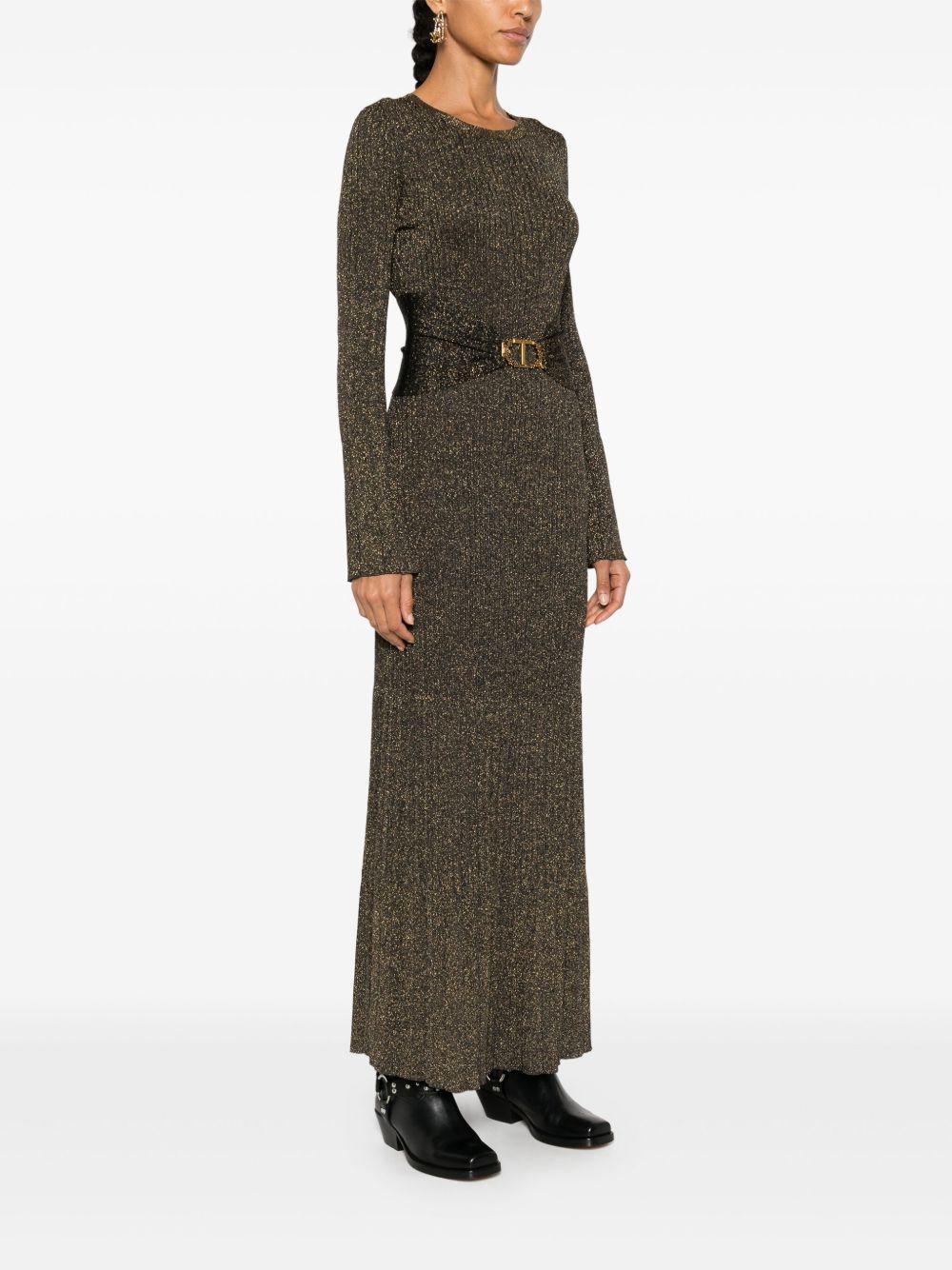 long rib knit dress Product Image