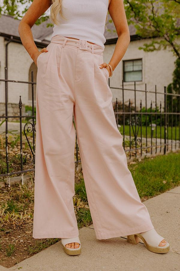 The Kelsey High Waist Wide Leg Pants Product Image