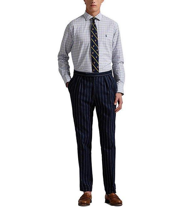 Polo Ralph Lauren Slim Fit Stretch Poplin Long Sleeve Woven Shirt Product Image