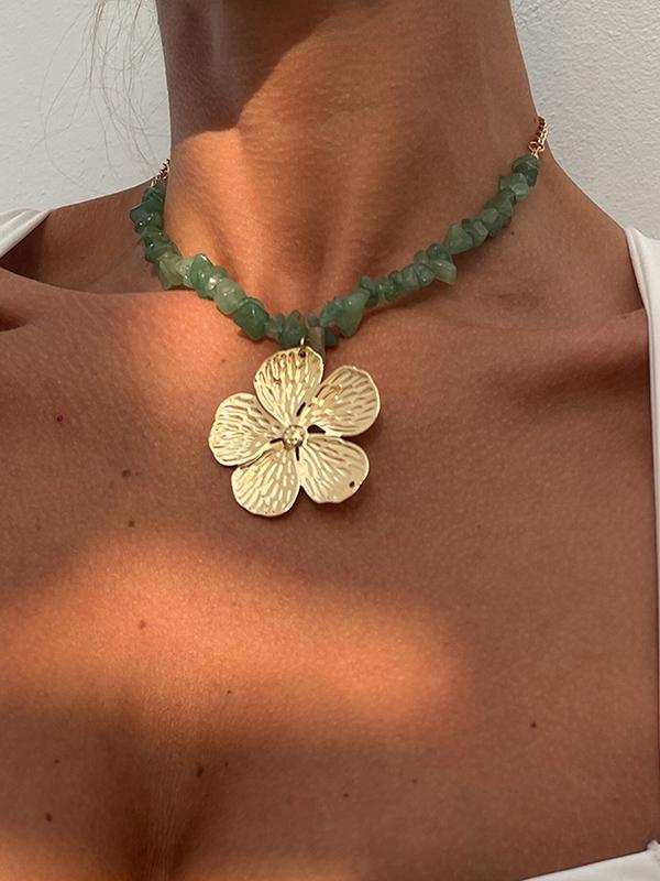 Flower Shape Necklaces Accessories Product Image