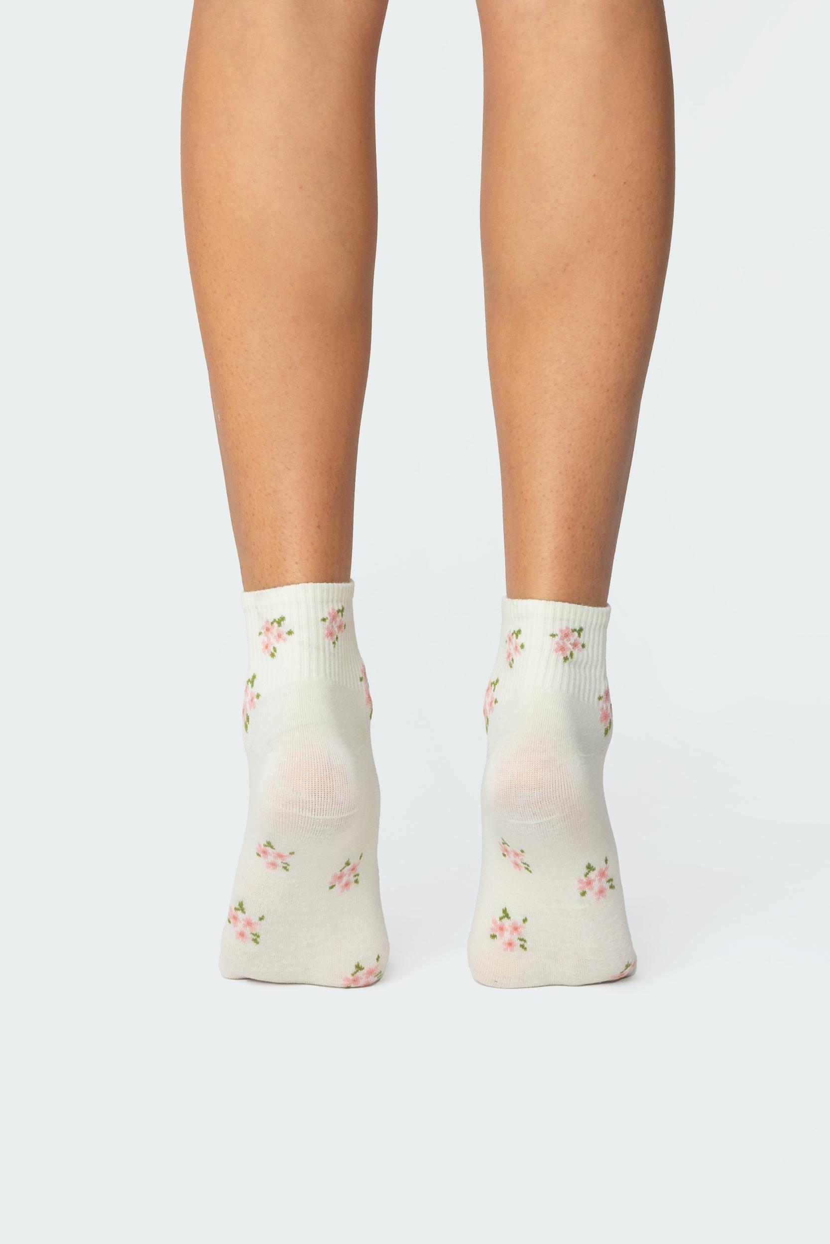 Floral Socks Product Image
