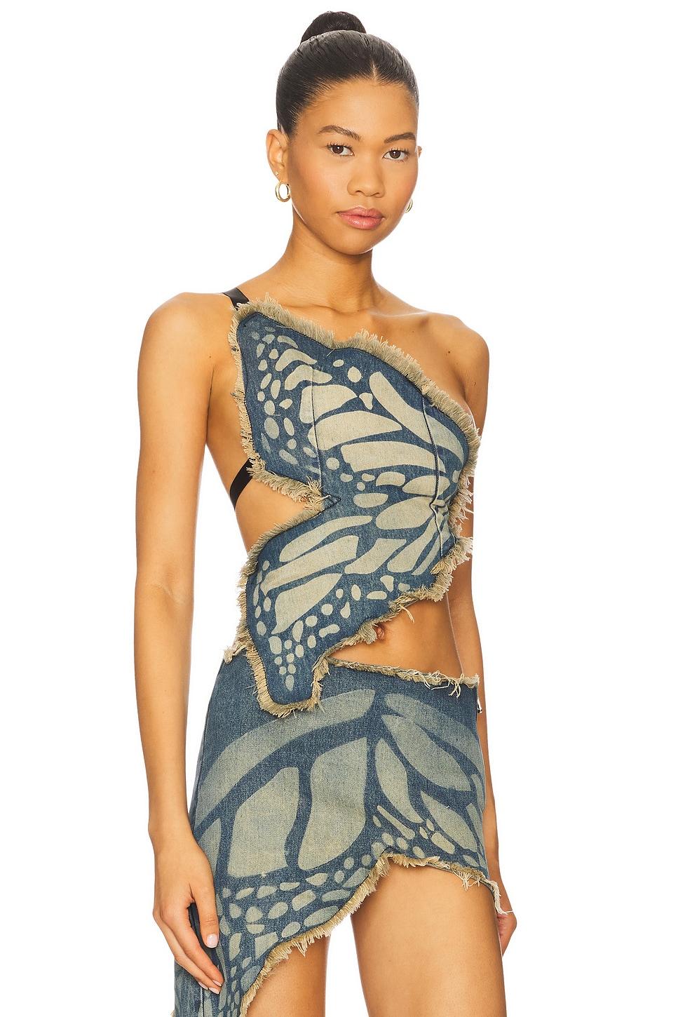 Butterfly Top 1XBLUE Product Image