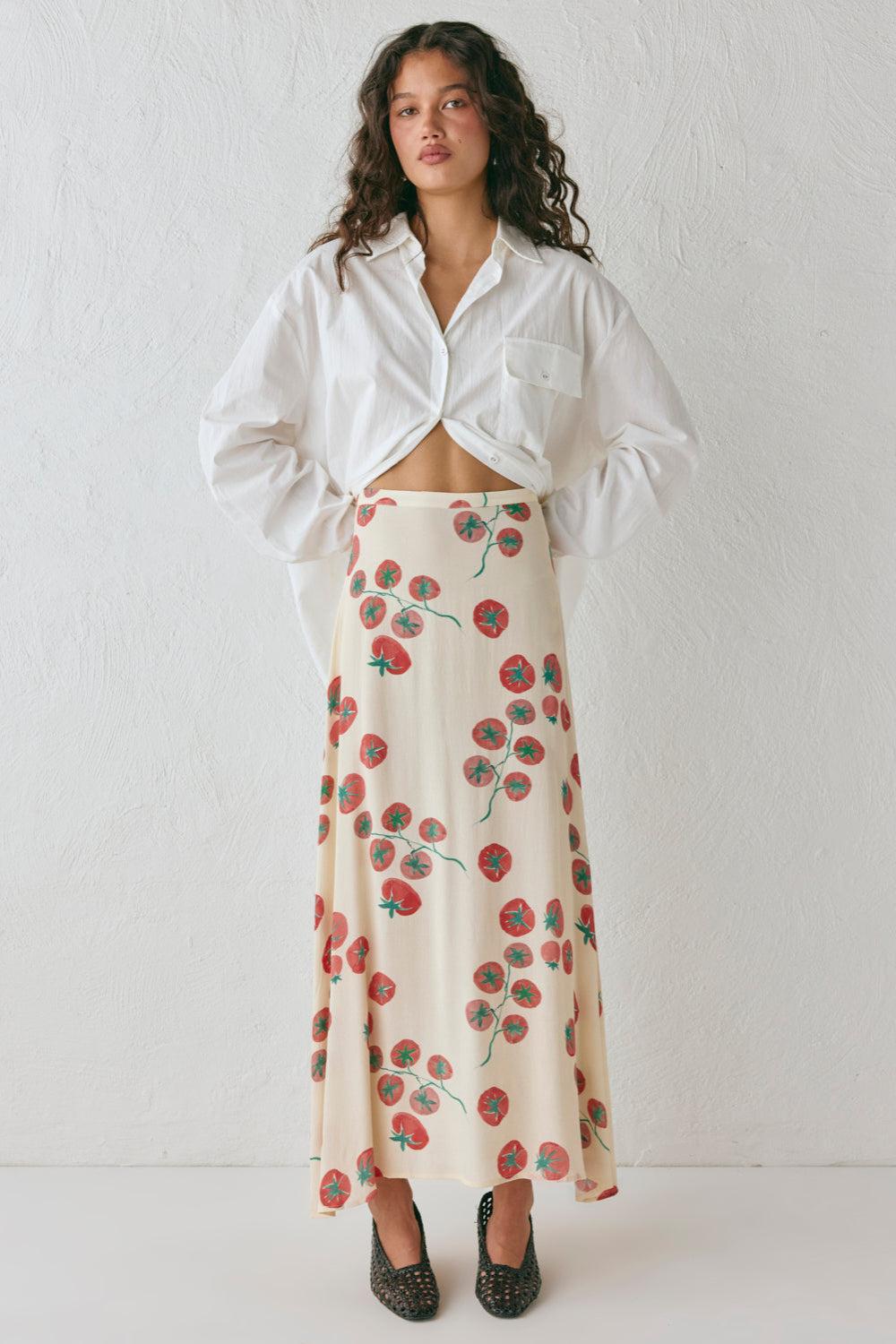 Brie Midi Skirt Roma Product Image