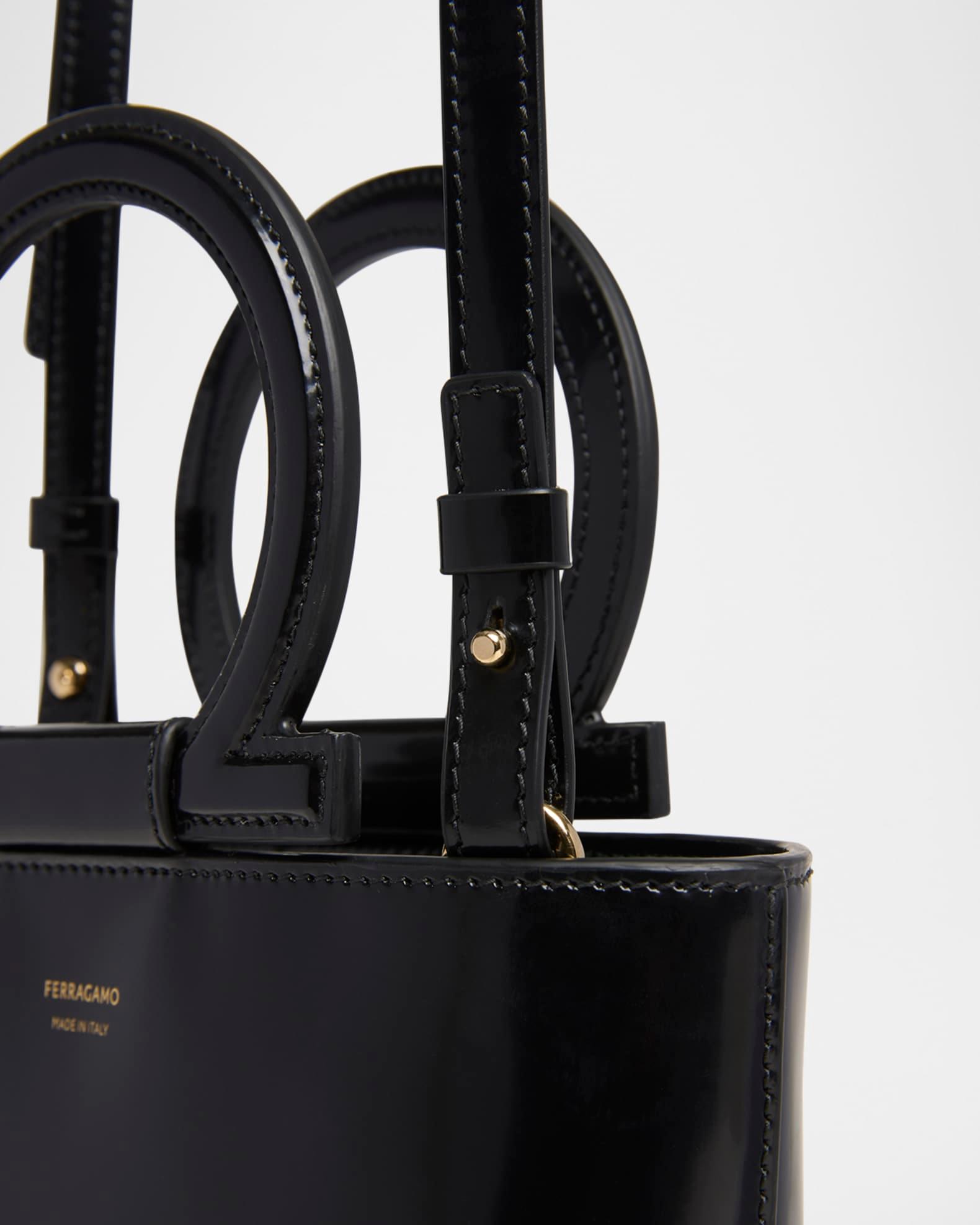 Gancio Leather Top-Handle Bag Product Image