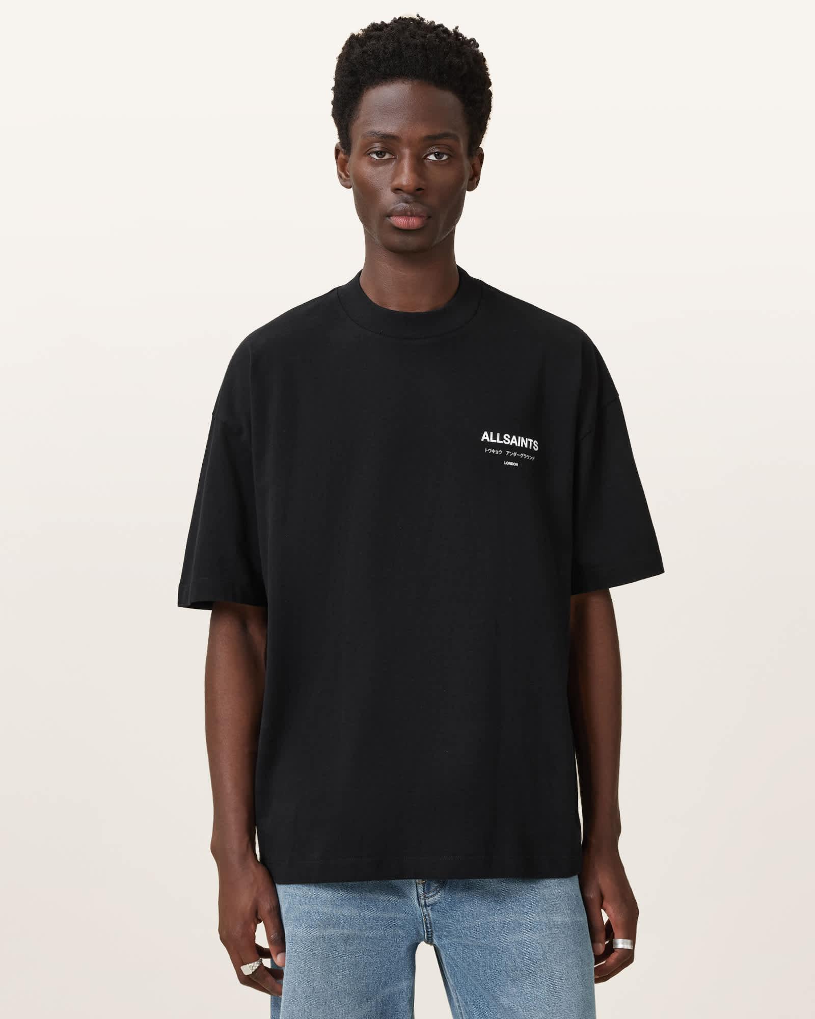 Underground Oversized Crew Neck T-Shirt Product Image