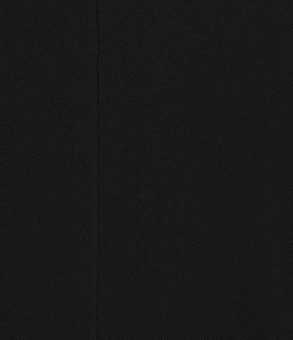 Antonio Melani Harper Matte Jersey Mock Neck Dropped Cap Sleeve Midi Sheath Dress Product Image