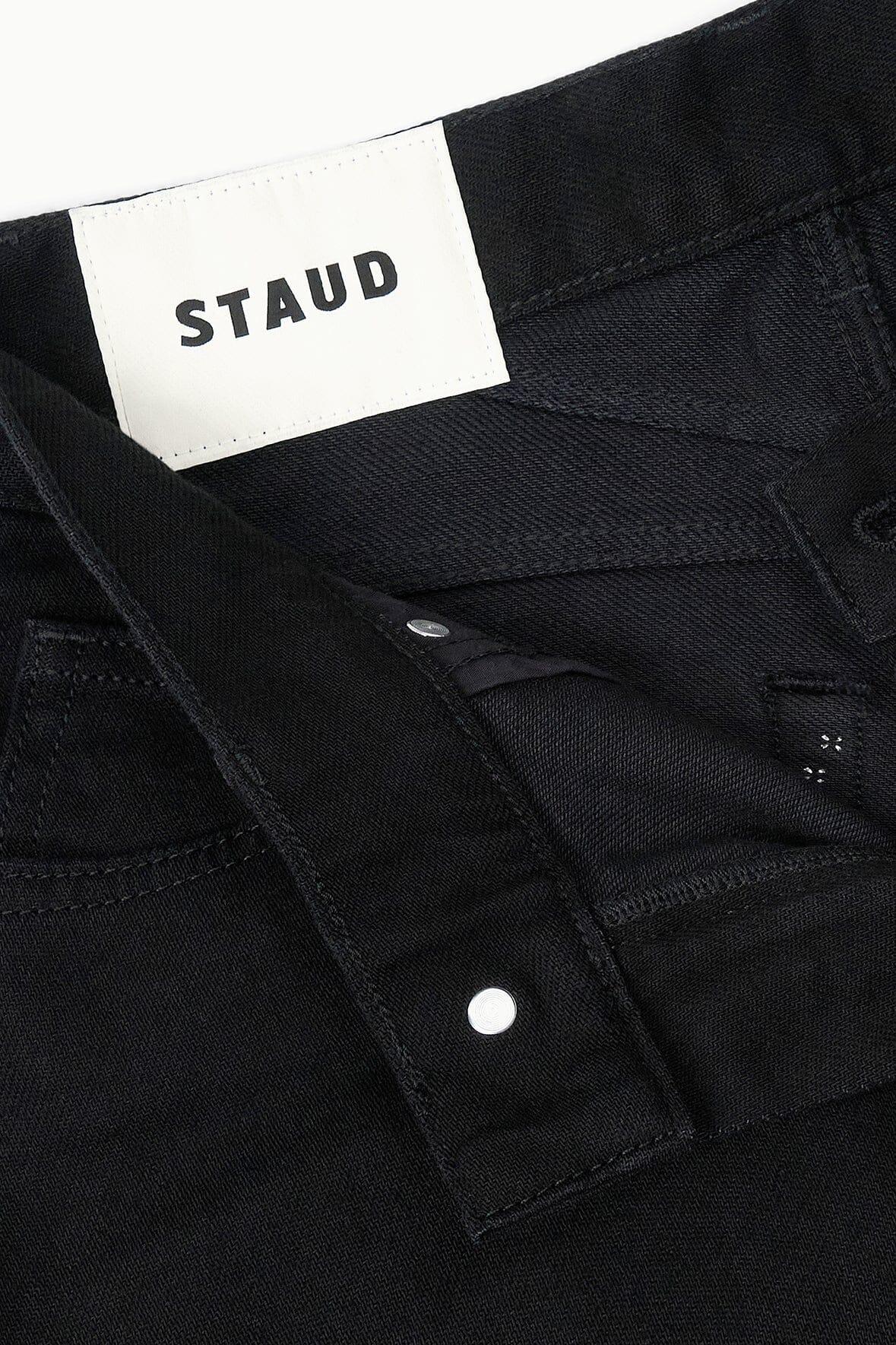 JACKSON STUDDED BARREL JEAN | BLACK Product Image