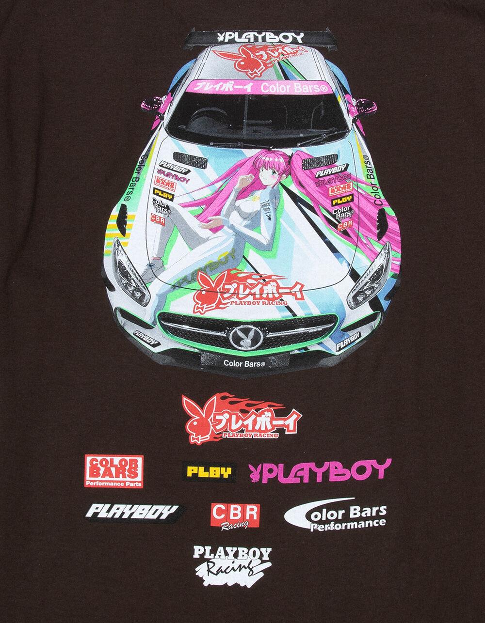 COLOR BARS x Playboy Livery Mens Tee - BROWN Product Image