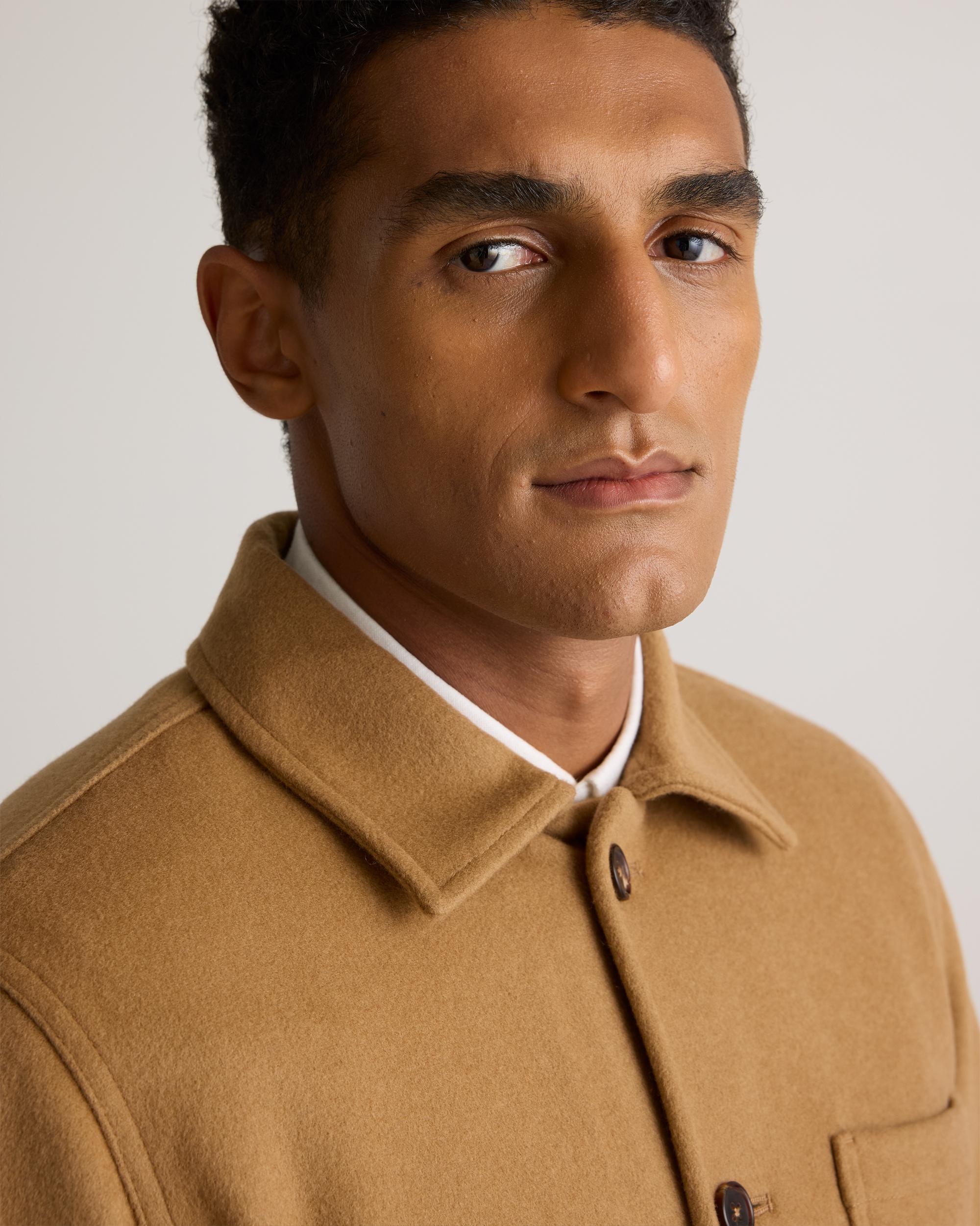 Quince | Men's Italian Wool Chore Jacket Wool/Nylon Product Image