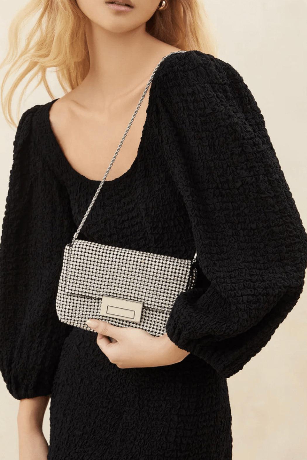 Diamanté Flap Pouch Product Image