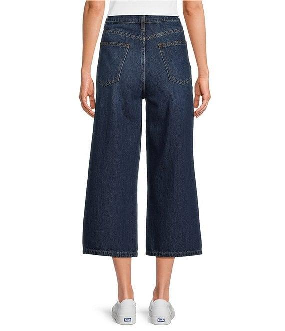 Westbound Quinn Crop Wide Leg Jeans Product Image