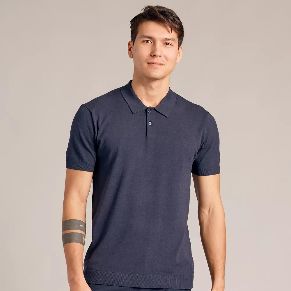Men's True Classic Stretch Short Sleeve Sweater Polo,  Product Image